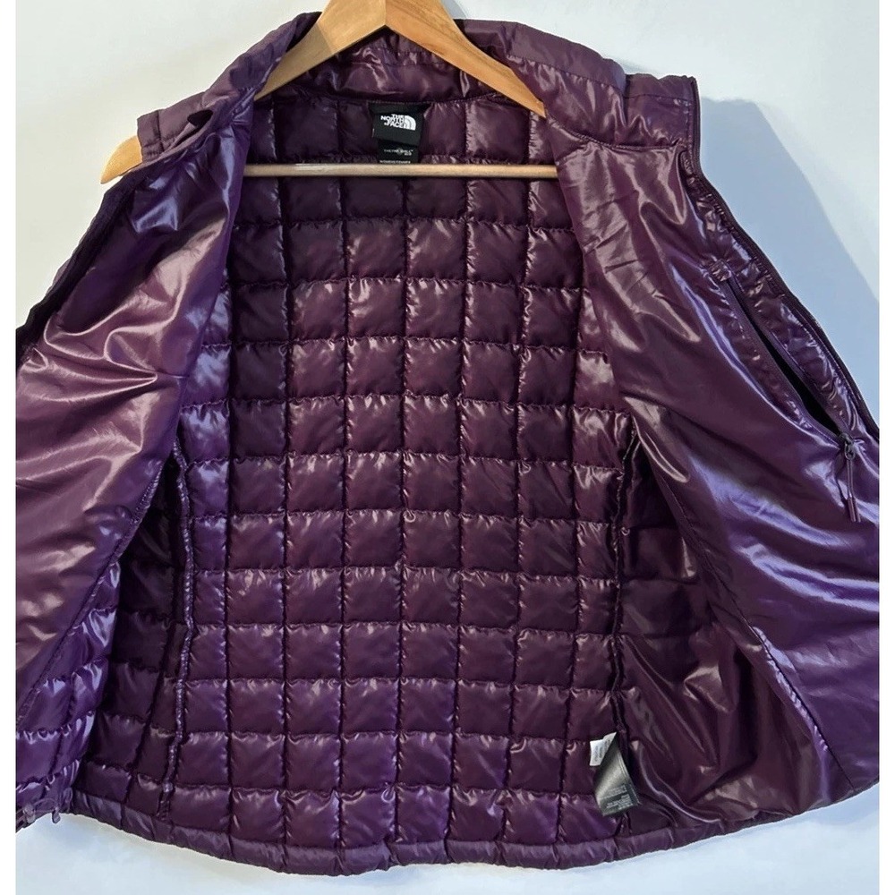 THE NORTH FACE ThermoBall Eco Vest Women's Blackberry Wine Sz XXL 2XL Packable - Picture 8 of 11